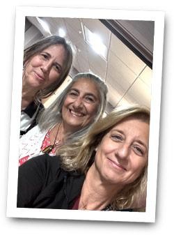 Three Healing Hearts leaders taking a selfie together at National Conference