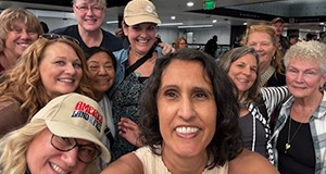 A group of Healing Hearts women taking a selfie at National Conference
