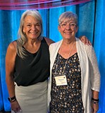 Two Healing Hearts leaders at National Conference